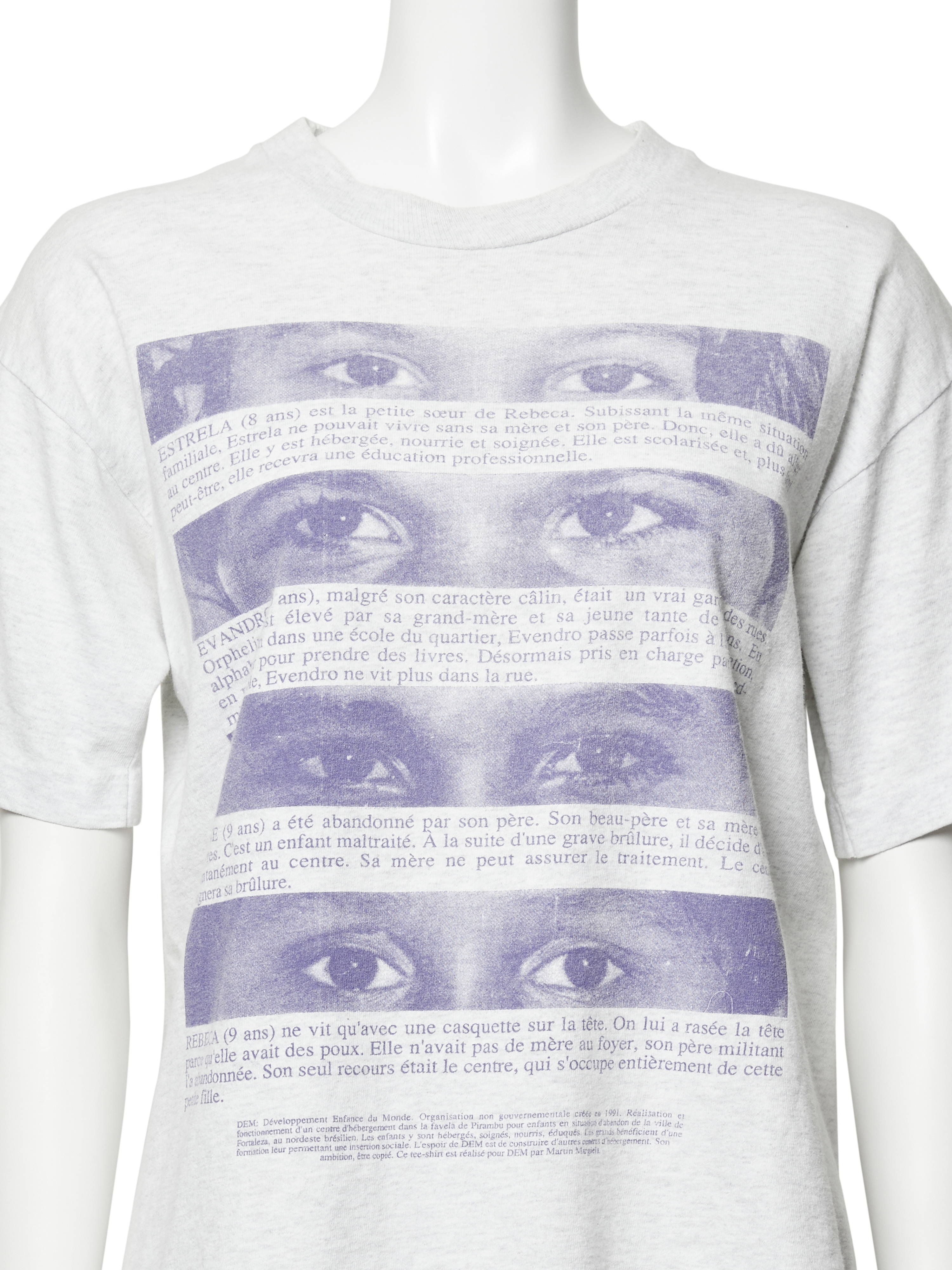 DEM Charity T-Shirt</br>Designed by</br>Martin Margiela _2